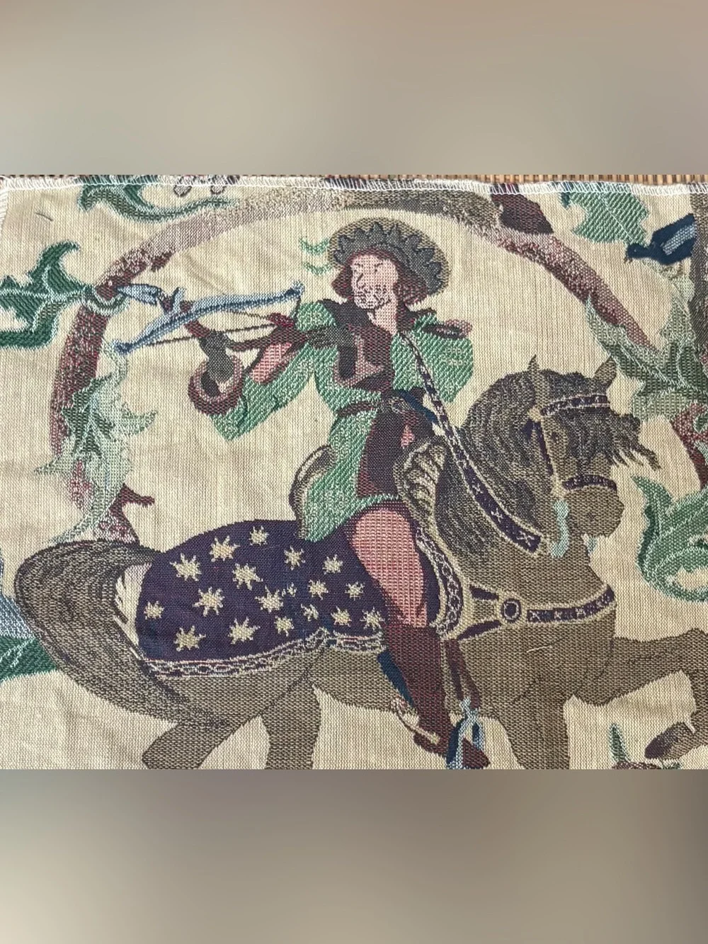 Vintage Kravet Biltmore Estate Collection Medieval Tapestry Fabric
